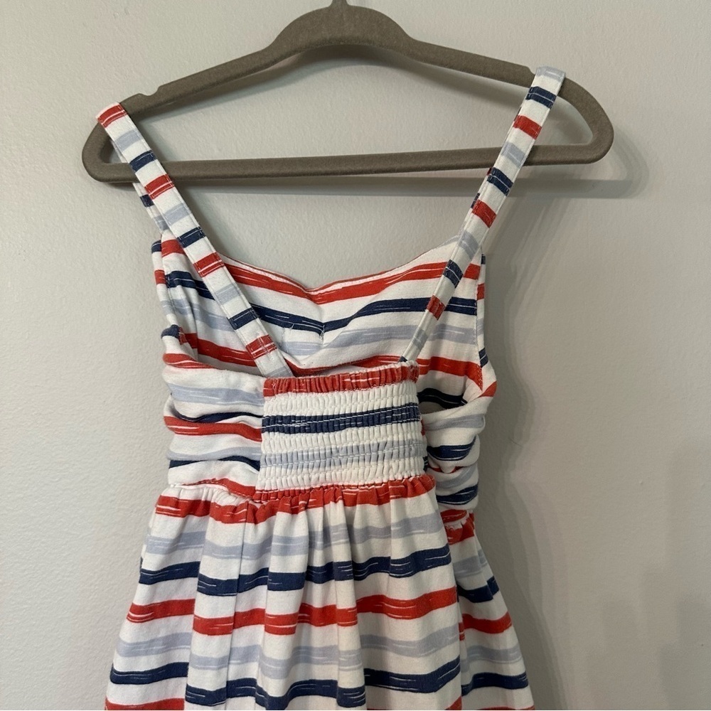 Tommy Bahama Kid Sleeveless Red White & Blue Stripe Cotton Dress Sz 5 (Girl) GUC - Picture 7 of 11